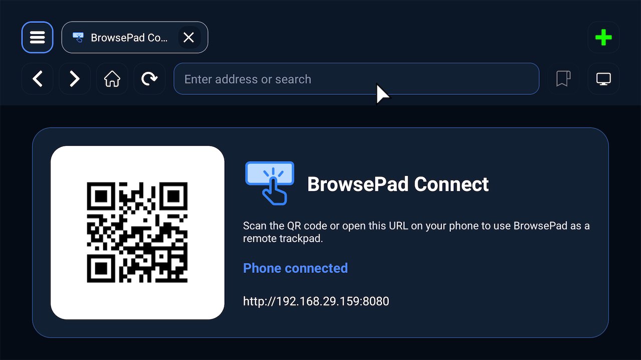 BrowsePad Android TV screenshot 2