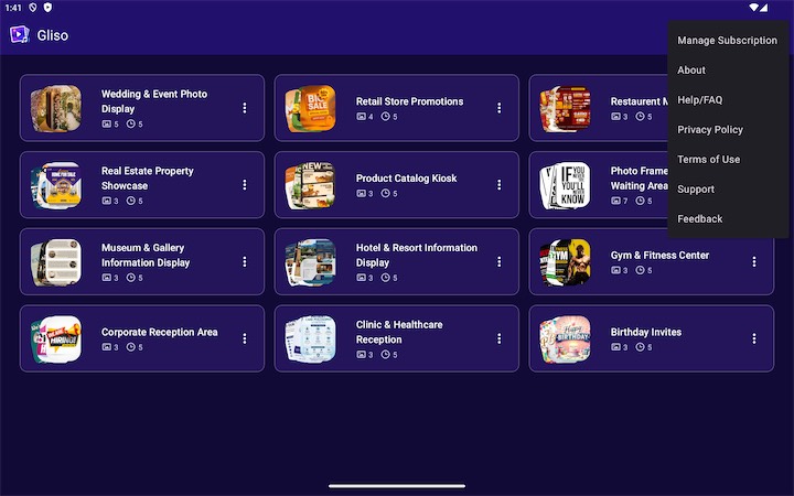 Gliso Gallery Slideshow Android TV screenshot 2