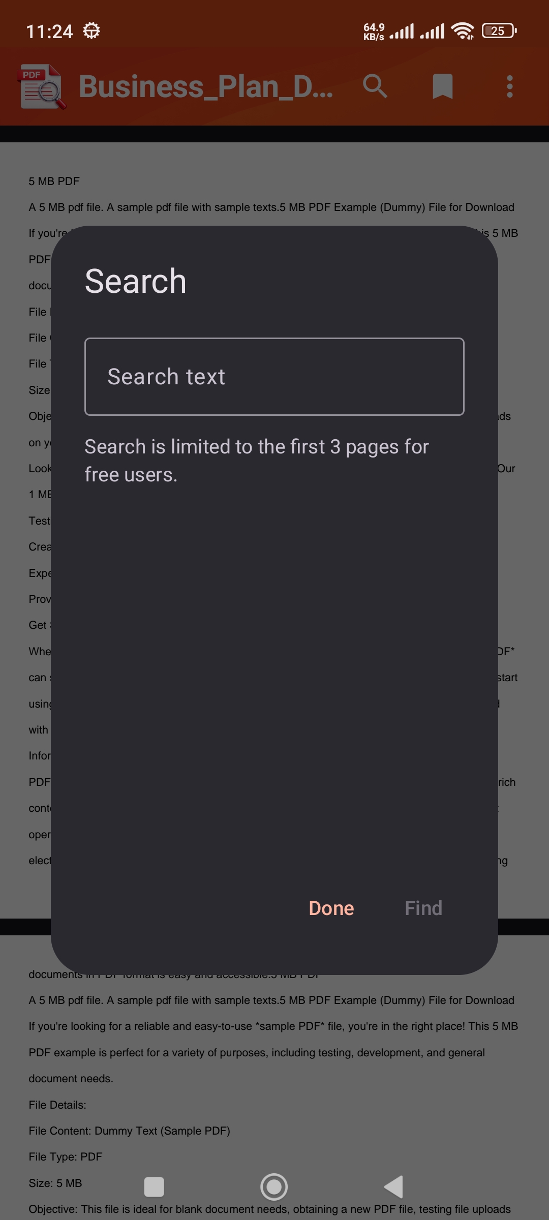PDF Viewer Android app screenshot 4