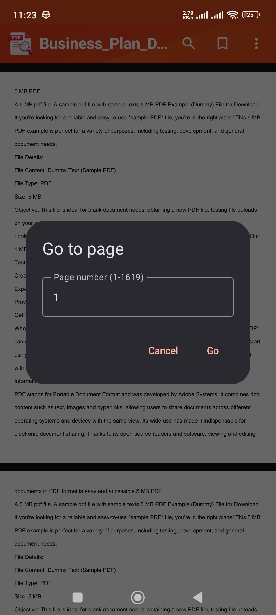 PDF Viewer Android app screenshot 6