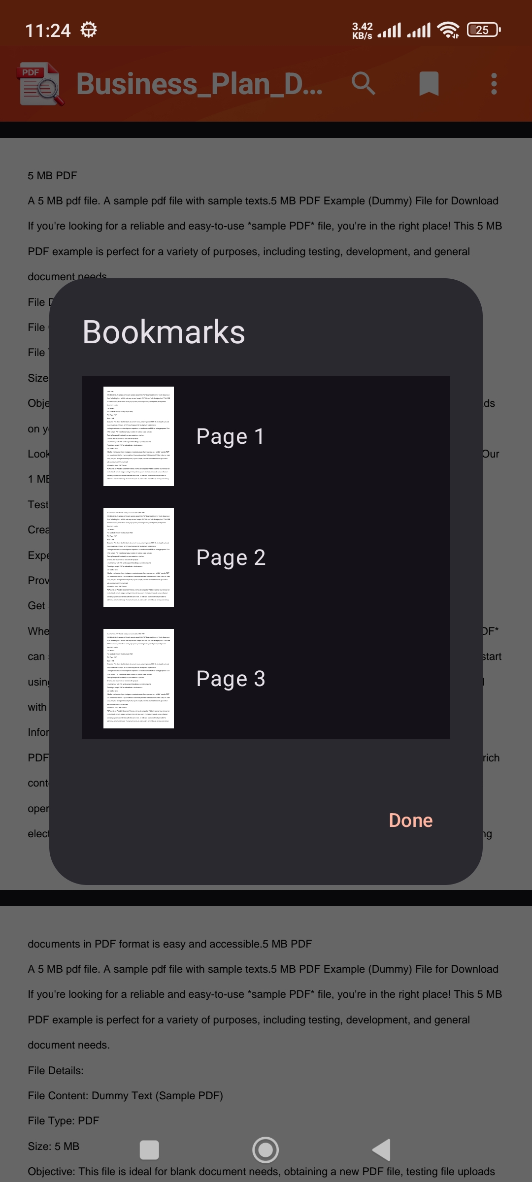 PDF Viewer Android app screenshot 7