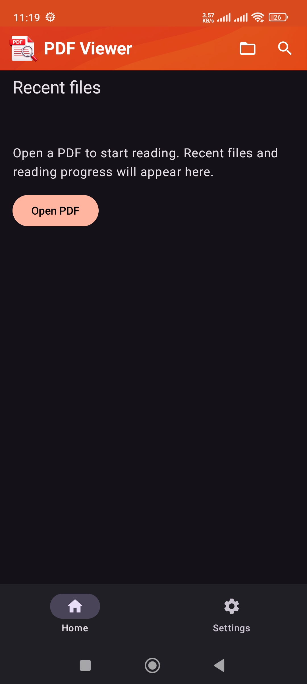 PDF Viewer Android app screenshot 9