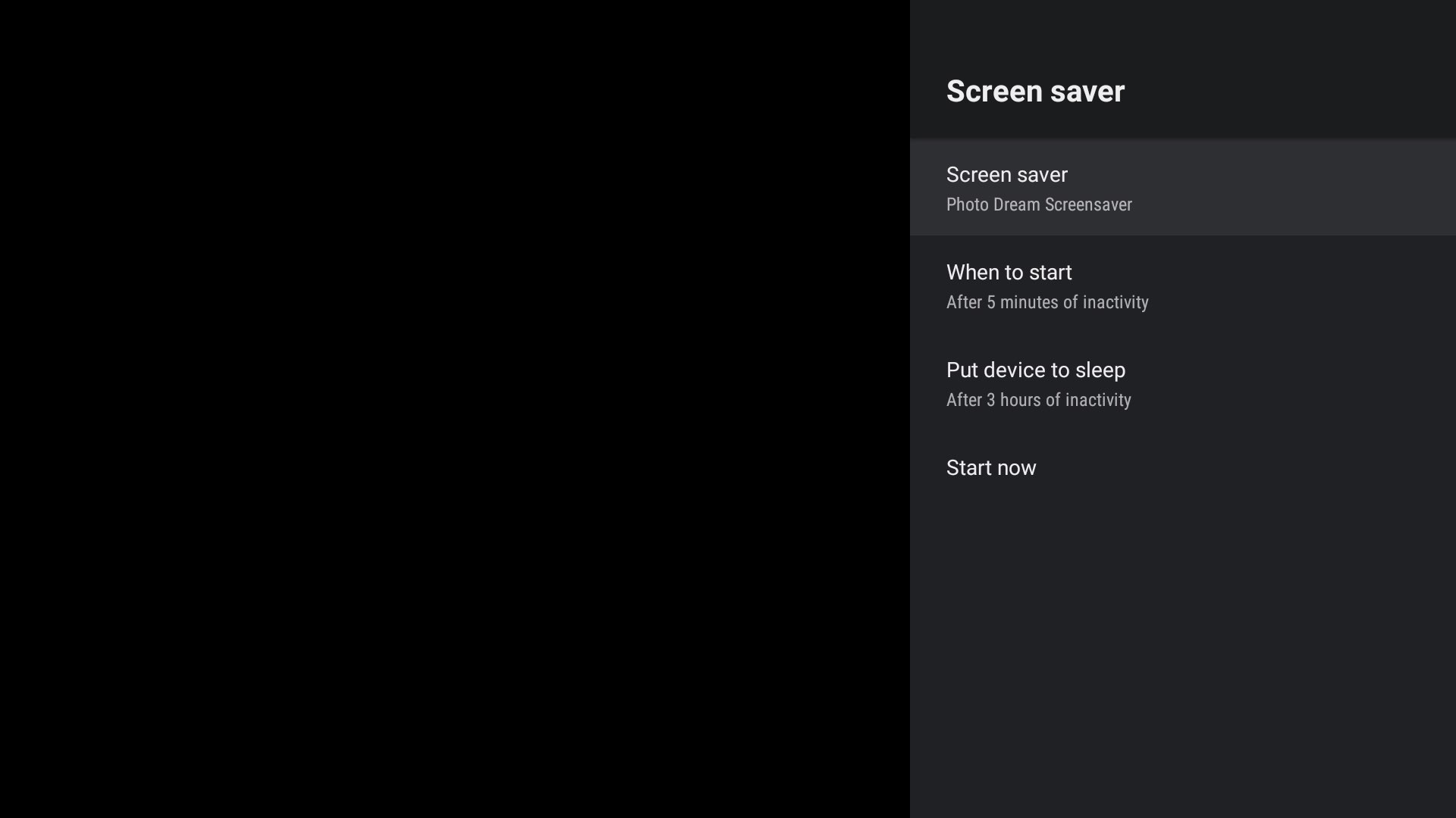 TV PDF Viewer Screenshot - Settings Interface