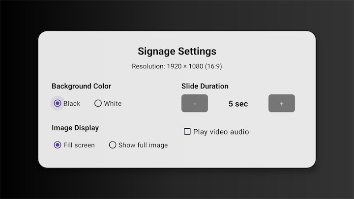 Simple USB Signage Android TV screenshot 3