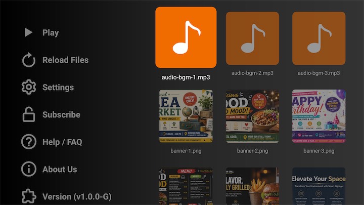 Simple USB Signage Android TV screenshot 4