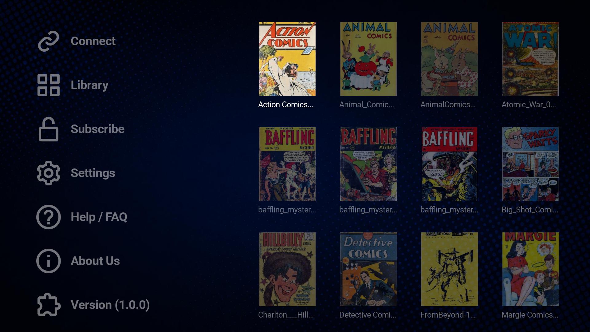 TV Comic Book Reader Roku TV screenshot 1