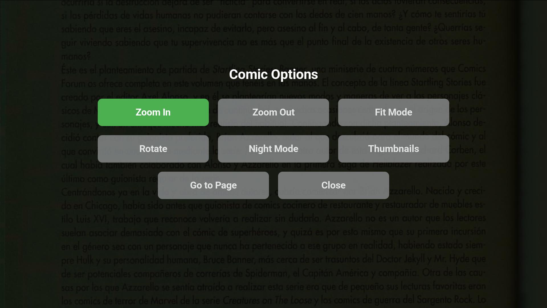 TV Comic Book Reader Roku TV screenshot 3