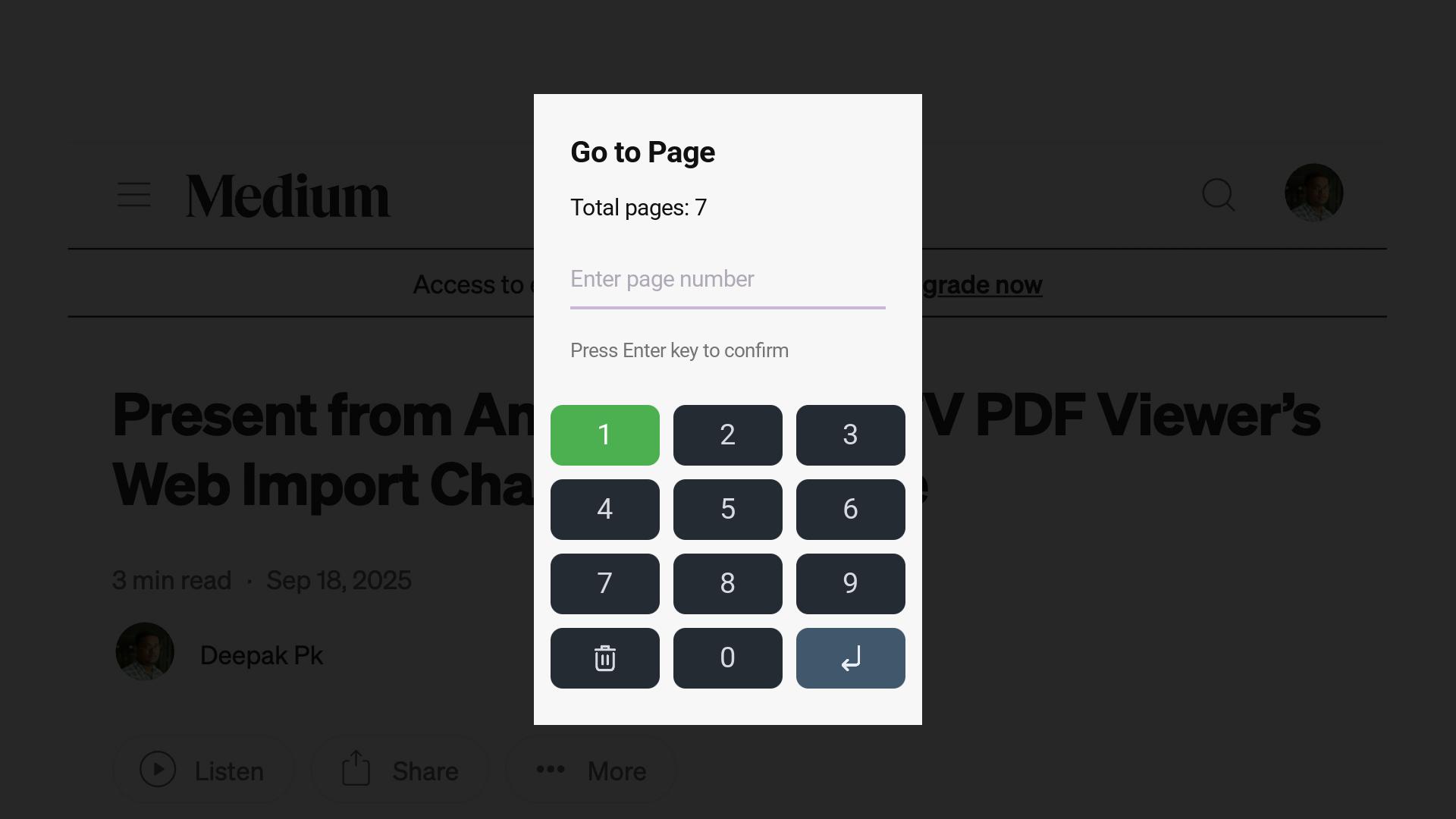 TV PDF Viewer Roku TV screenshot 5