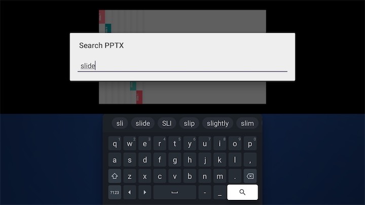 TV PPTX Viewer Android TV screenshot 7